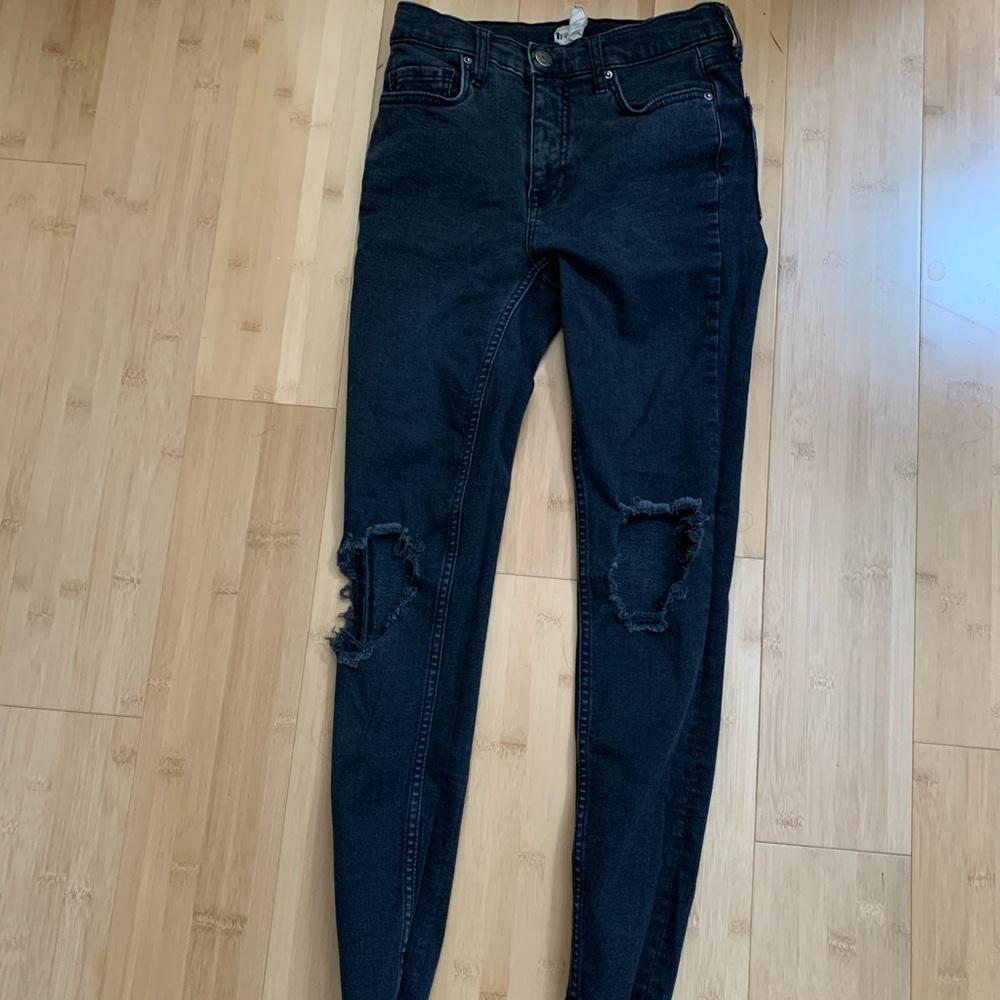 Free people skinny jeans size 25
